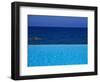Blue of Pool, Sky and Sea-null-Framed Photographic Print