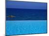 Blue of Pool, Sky and Sea-null-Mounted Photographic Print