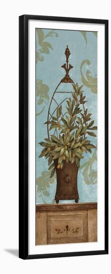 Blue Olive Topiary II-Pamela Gladding-Framed Premium Giclee Print