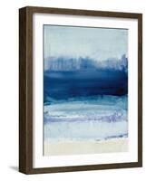 Blue on Blue I-Lanie Loreth-Framed Art Print