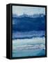 Blue on Blue II-Lanie Loreth-Framed Stretched Canvas