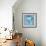 Blue On Blue Mixer-Larry Hunter-Framed Giclee Print displayed on a wall