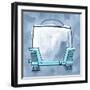 Blue On Blue Toaster-Larry Hunter-Framed Giclee Print