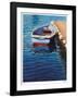 Blue on Blue-Tom Swimm-Framed Giclee Print