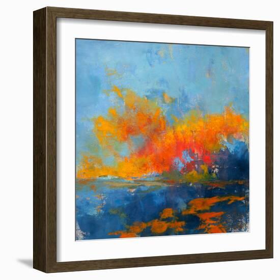 Blue on Blue-Patrick Dennis-Framed Art Print