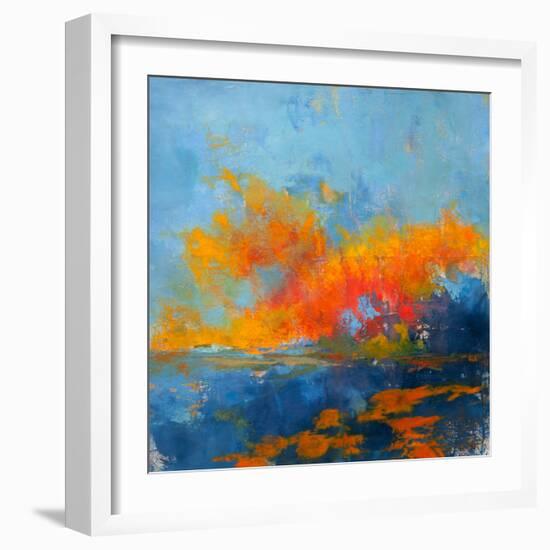 Blue on Blue-Patrick Dennis-Framed Art Print