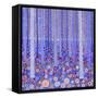 Blue Orange Forest, 2015-David Newton-Framed Stretched Canvas