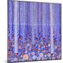 Blue Orange Forest, 2015-David Newton-Mounted Giclee Print