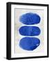 Blue Orbital Reverie-Jacob Q-Framed Art Print