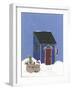 Blue Outhouse-Debbie McMaster-Framed Giclee Print