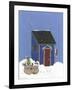 Blue Outhouse-Debbie McMaster-Framed Giclee Print