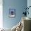 Blue Outhouse-Debbie McMaster-Framed Stretched Canvas displayed on a wall