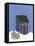 Blue Outhouse-Debbie McMaster-Framed Stretched Canvas