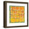 Blue Over Orange-Carmine Thorner-Framed Art Print