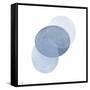 Blue Overlay 1-Denise Brown-Framed Stretched Canvas