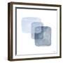 Blue Overlay 2-Denise Brown-Framed Art Print