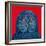 Blue Owl, 1995-Tamas Galambos-Framed Giclee Print