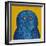 Blue Owl, 2015-Tamas Galambos-Framed Giclee Print