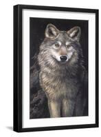 Blue Owl - Wolf-Penny Wagner-Framed Giclee Print