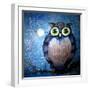 Blue Owl-Cherie Roe Dirksen-Framed Giclee Print