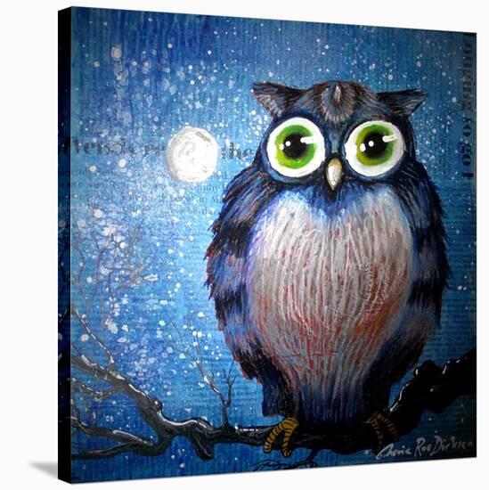 Blue Owl-Cherie Roe Dirksen-Stretched Canvas