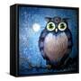 Blue Owl-Cherie Roe Dirksen-Framed Stretched Canvas