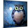 Blue Owl-Cherie Roe Dirksen-Mounted Premium Giclee Print