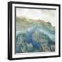 Blue Paassage I-Wendy Kroeker-Framed Art Print