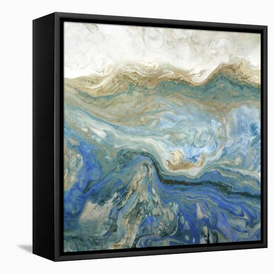 Blue Paassage II-Wendy Kroeker-Framed Stretched Canvas