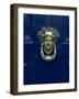 Blue Painted Door and Knocker in the Centre of the City of Dublin, Eire, Europe-Gavin Hellier-Framed Photographic Print