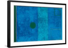 Blue Painting-Patrick Heron-Framed Serigraph