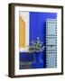 Blue Paintwork, Jardin Majorelle, Owned by Yves St. Laurent, Marrakech, Morocco-Stephen Studd-Framed Photographic Print