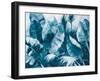 Blue Palms III-Suzanne Wilkins-Framed Art Print