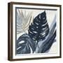 Blue Palms-null-Framed Art Print