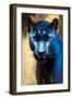 Blue Panther I-Vivienne Dupont-Framed Art Print