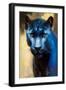 Blue Panther I-Vivienne Dupont-Framed Art Print