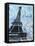 Blue Paris-LuAnn Roberto-Framed Stretched Canvas