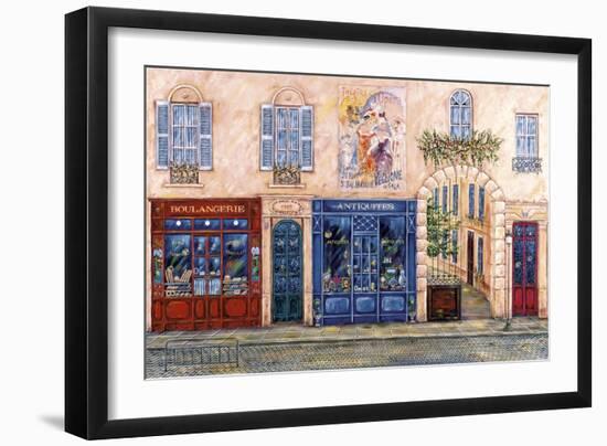 Blue Paris-Vessela G.-Framed Premium Giclee Print