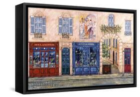 Blue Paris-Vessela G.-Framed Stretched Canvas