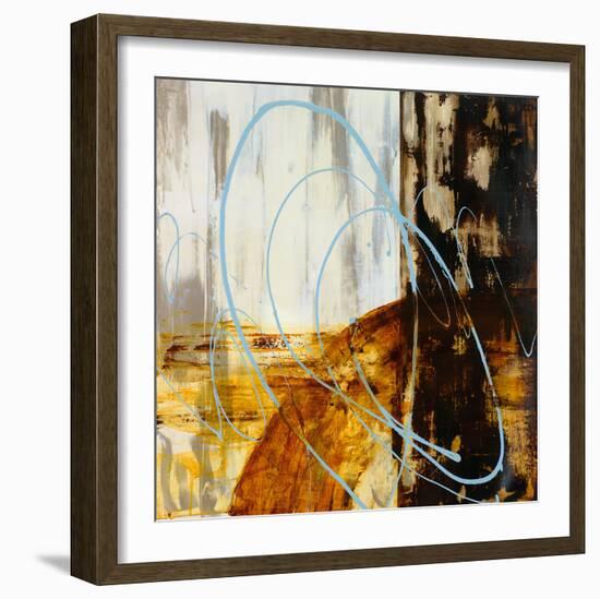 Blue Parkway II-Bridges-Framed Giclee Print