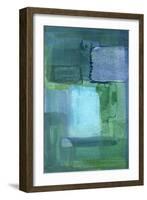 Blue Patch II-Charles McMullen-Framed Art Print