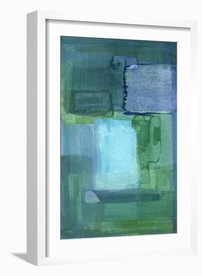 Blue Patch II-Charles McMullen-Framed Art Print