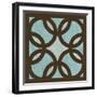 Blue Patterns I-N. Harbick-Framed Art Print