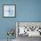 Blue Patterns-Irina Trzaskos Studio-Framed Giclee Print displayed on a wall