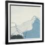 Blue Peaks I-June Vess-Framed Art Print