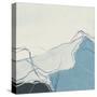 Blue Peaks I-June Vess-Stretched Canvas