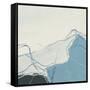 Blue Peaks I-June Vess-Framed Stretched Canvas