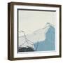 Blue Peaks I-June Vess-Framed Art Print