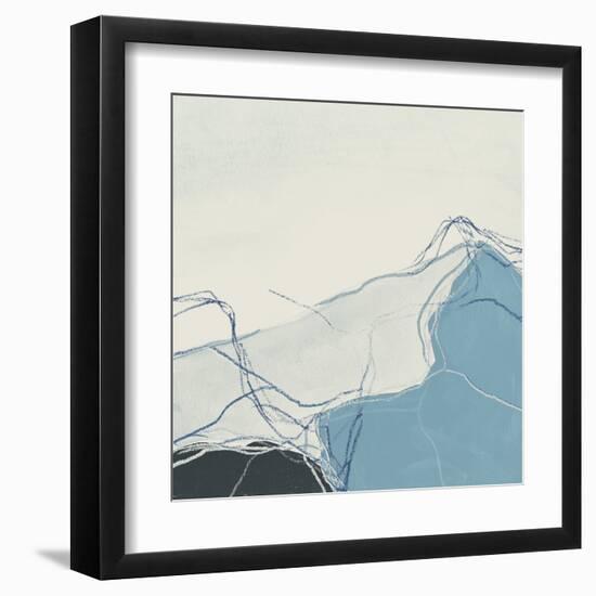 Blue Peaks I-June Vess-Framed Art Print