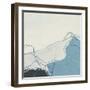 Blue Peaks I-June Vess-Framed Art Print